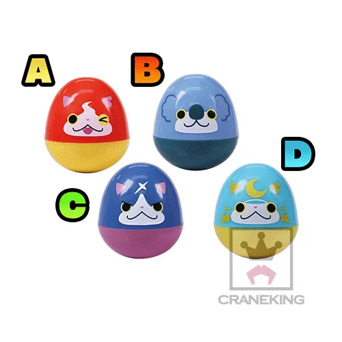 映画 妖怪ウォッチ 空飛ぶクジラとダブル世界の大冒険だニャン おきあがりこぼし Yokai Watch Jibanyan Koalanyan Hovernyan Shogunyananyan Destockjapan