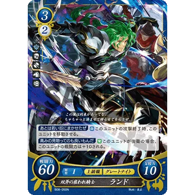 B08-050N Randal: Twin-Axe Knight