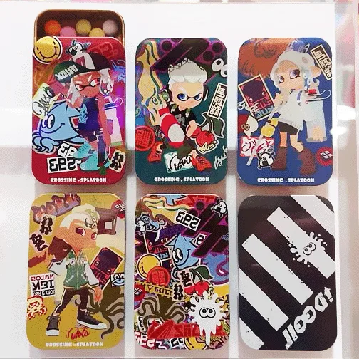 スプラトゥーン crossing splatoon プチ缶 タブレットケース スプラ
