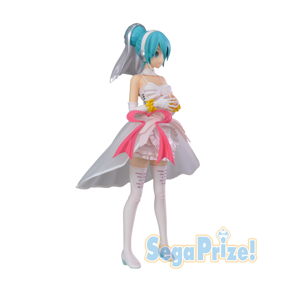Vocaloid Figurine Hatsune Miku White Dress SPM