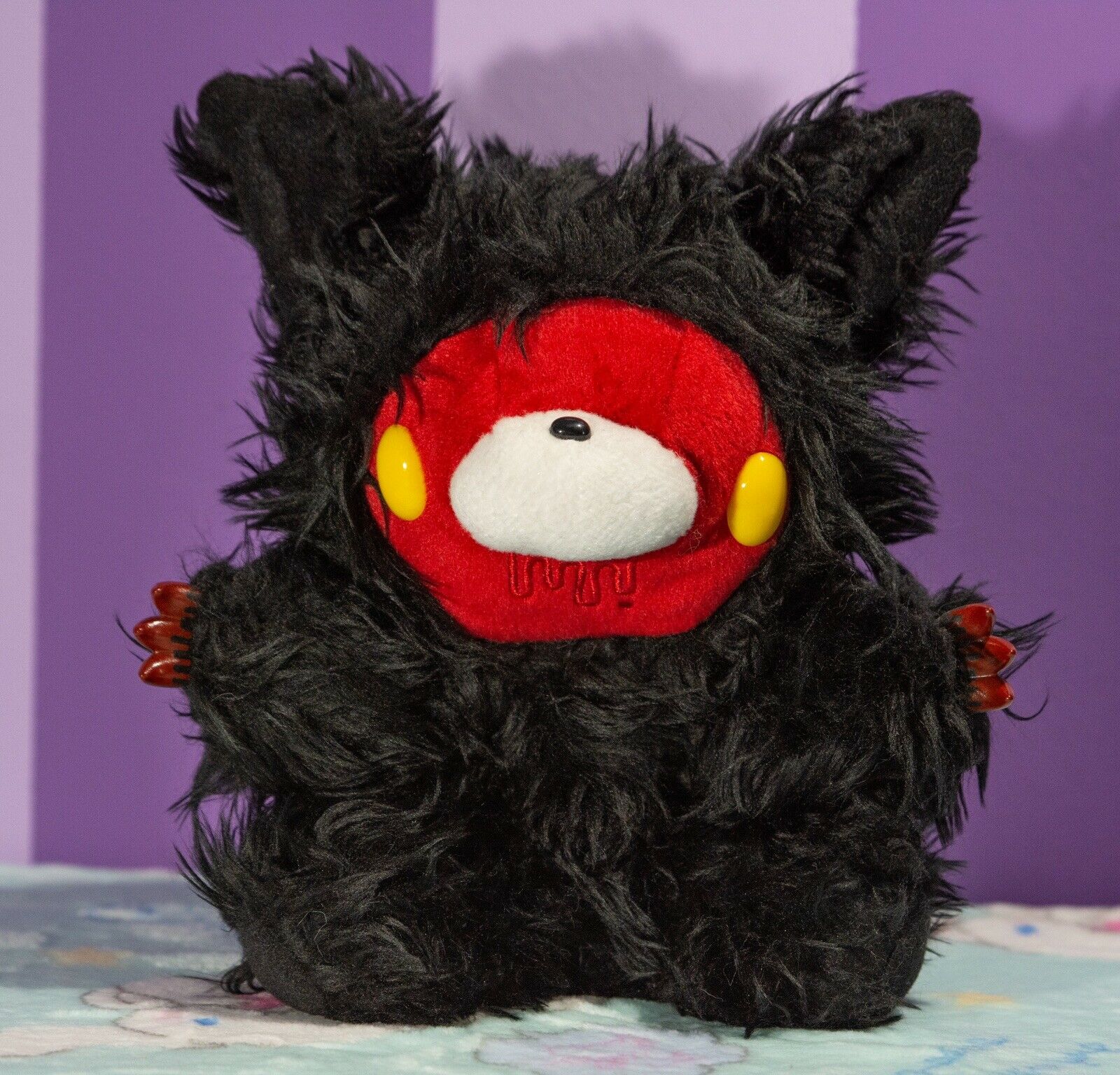 Gloomy Bear Black Fluffy Cat - Destockjapan