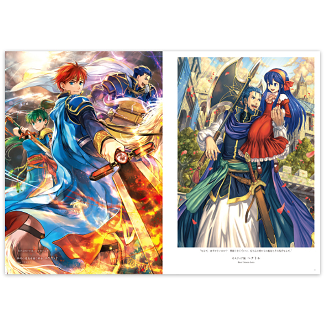 Fire Emblem cipher 0 Ǿ ART WORKS X 10 art book japanese FE game anime comiket