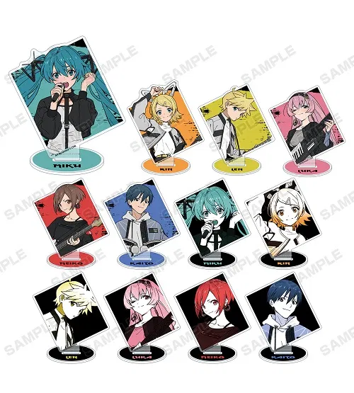 Tower Records 2020 Acrylic Stands Coloured Background