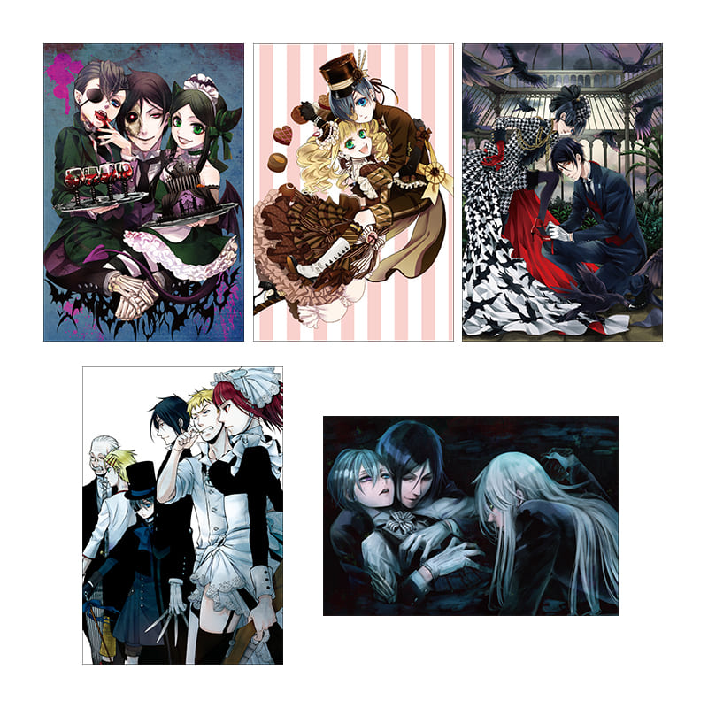 Black Butler Clear Plate - Jumbo Carddass Ex Victorian Art Coll. II: G –  Cherden's Doujinshi Shop