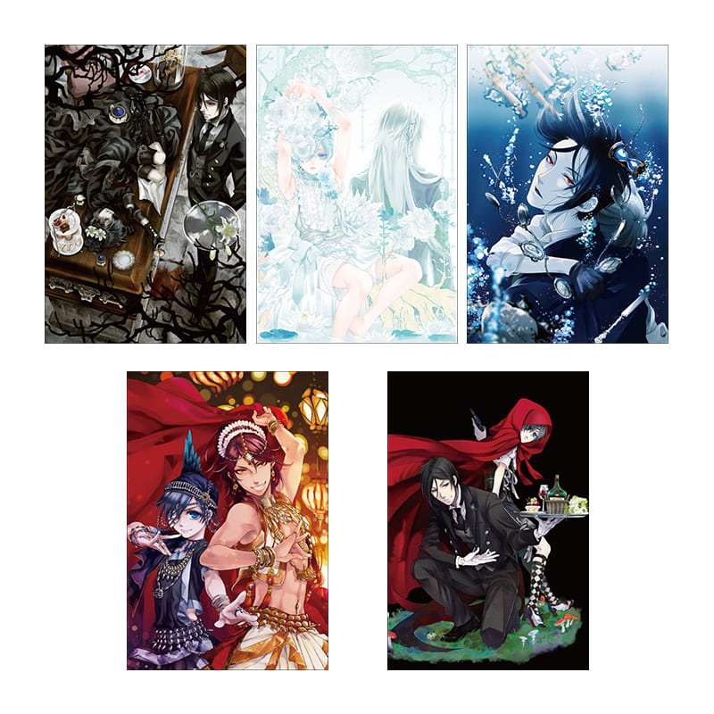 Black Butler Clear Plate - Jumbo Carddass Ex Victorian Art Coll. II: G –  Cherden's Doujinshi Shop