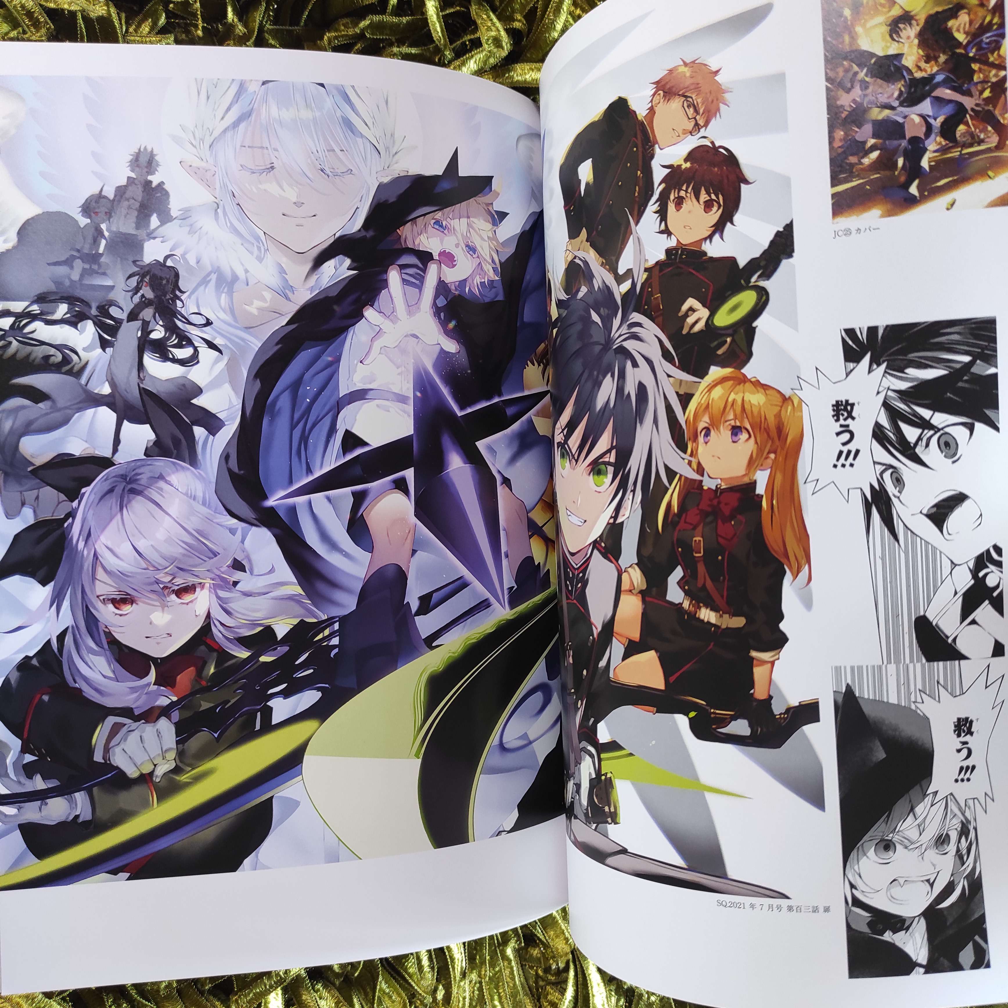 Book Seraph of The End 10th Anniversary Artbook